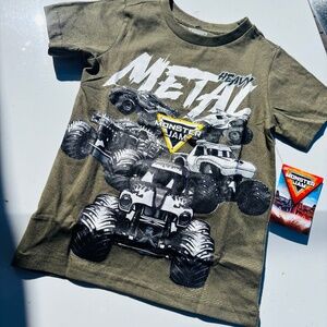 Monster jam boys t shirt SIZES 2t
